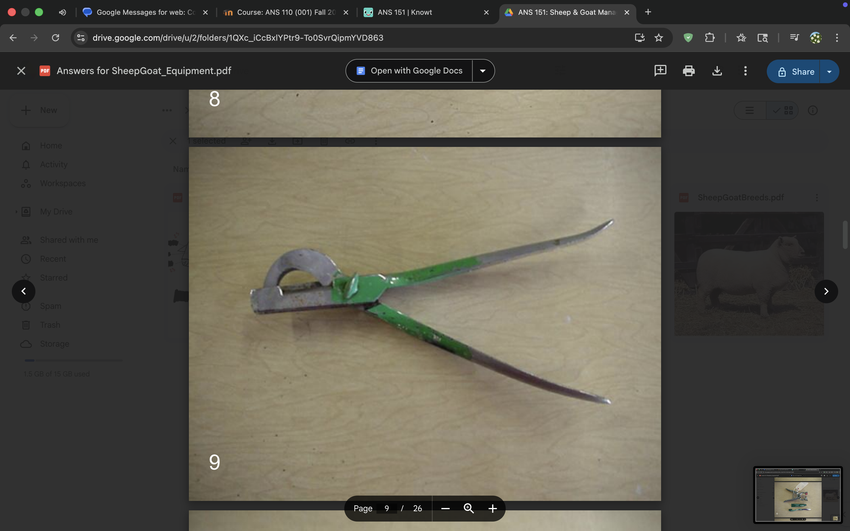 <p>Emasculator (White’s Improved)</p>