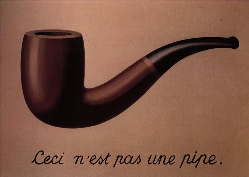 <p>The psychodynamics of meaning-making: ‘signifier’ and ‘signified’ create multidirectional rather than one-way interpretative processes of making, and taking meaning.</p><p>Image: The Treachery of Images’,  René Magritte, 1929</p><p></p>