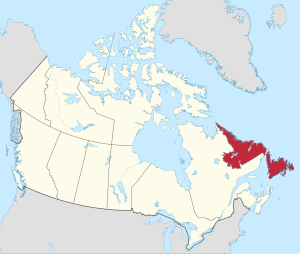 <p>A province of Canada, known for its fishing industry and as one of the first areas settled by Europeans in North America.</p><p></p><p></p>