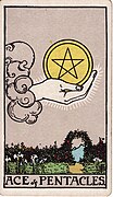 <p>Ace of Pentacles</p>