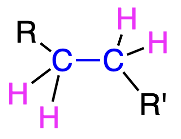 <p>2 H2/Pt or Pd/C<br>- full reduction to alkane<br>- syn addition<br></p>
