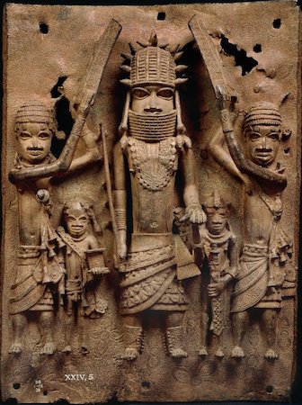 <p>What culture created the objects shown in the image? Where are they from? What were they used for? What happened to them?</p>