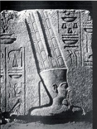 <ul><li><p>Cult shifts<strong> from just worshipping the sun God Ra to amun ra</strong></p></li><li><p>Depicted wearing a <strong>head dress with two tall plumes</strong></p></li><li><p>role of the <strong>king is more of a shepherd of the people</strong></p><ul><li><p><strong>cuz after the time of the old kingdom this is what the people were willing to accept</strong></p></li></ul></li></ul><p></p>