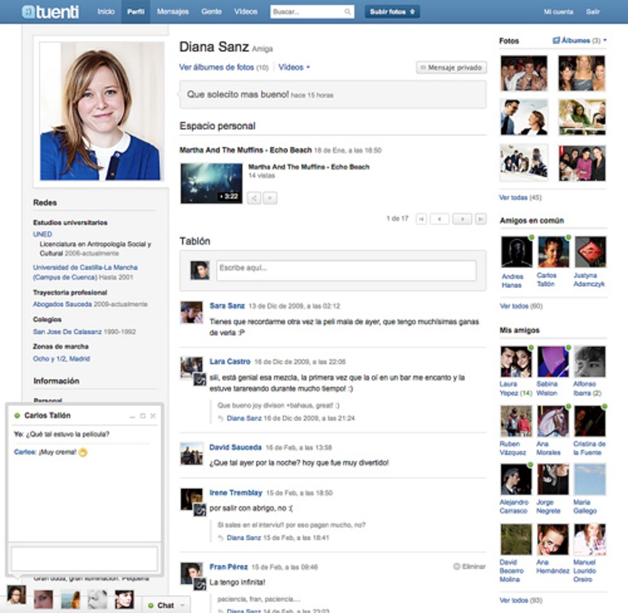 <p>(online) profile</p>
