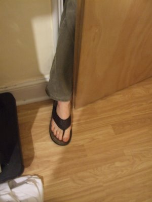 <p>foot in the door </p>
