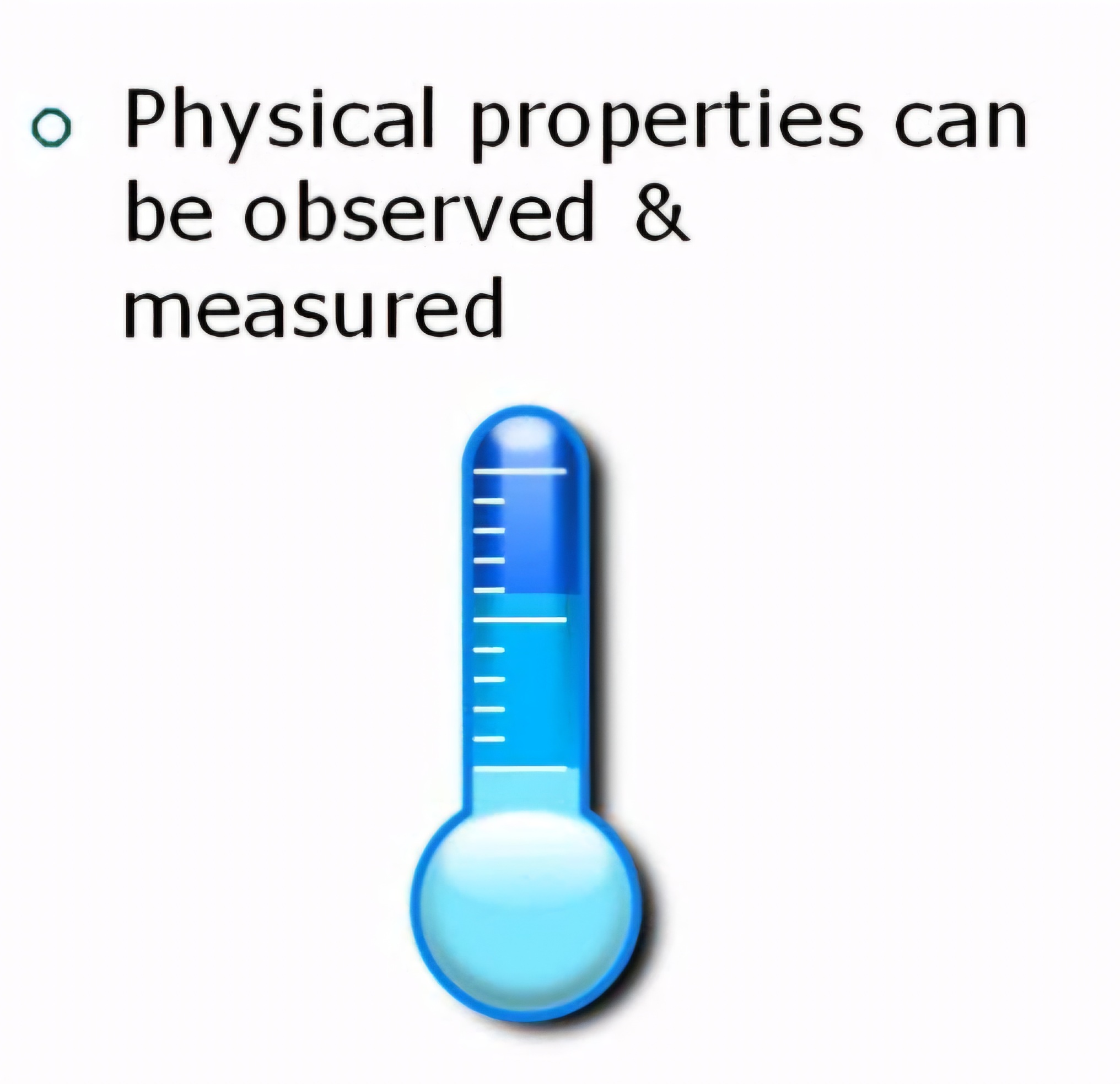 <p>A physical poperty</p>