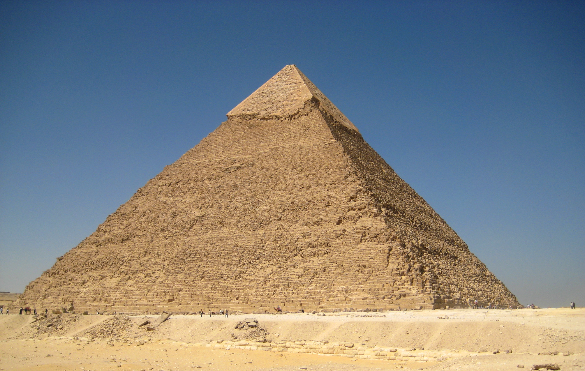 <p>Pyramid of Khafre</p>