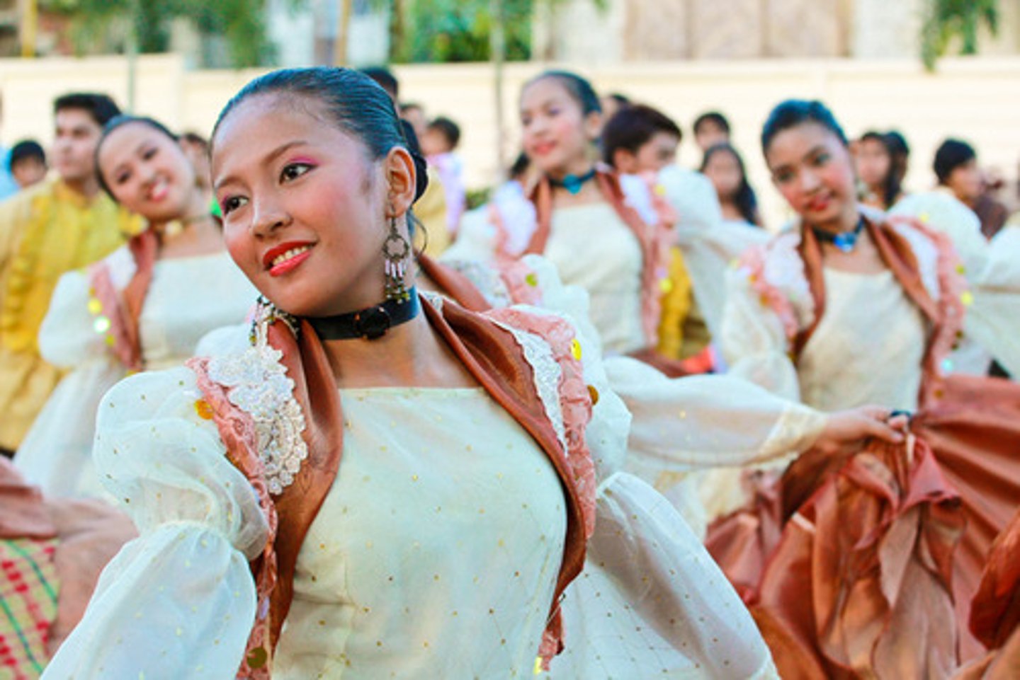 <p>Form of cultural dance. Originated from medieval times when townspeople danced to celebrate. Must include these four factors:</p><p>1. Dance movements must predate the nineteenth century.</p><p>2. Dance is performed by peasants or royalty.</p><p>3. The choreography is derived from tradition.</p><p>4. There is no teacher.</p><p>Variations of the original folk dances are found in dance forms of today, including square dancing and barn dancing.</p>
