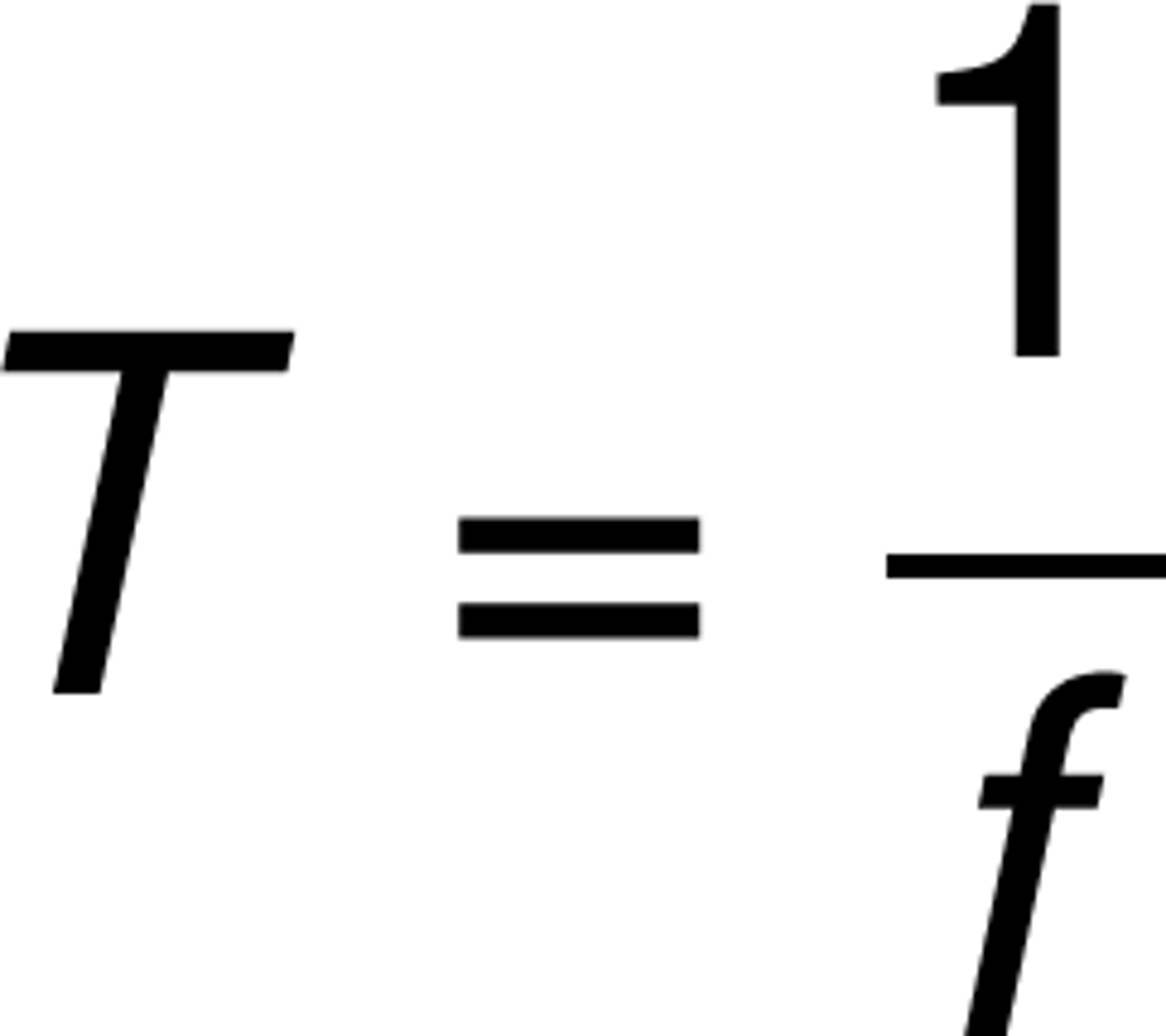<p>the time for a complete cycle or the time for a full wavelength to pass a position.</p><p>Measured in: Seconds (s)</p>