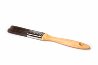 <p>a tool with bristles, used for applying paint to a surface. Artists use various types and sizes of paintbrushes for different effects. </p>