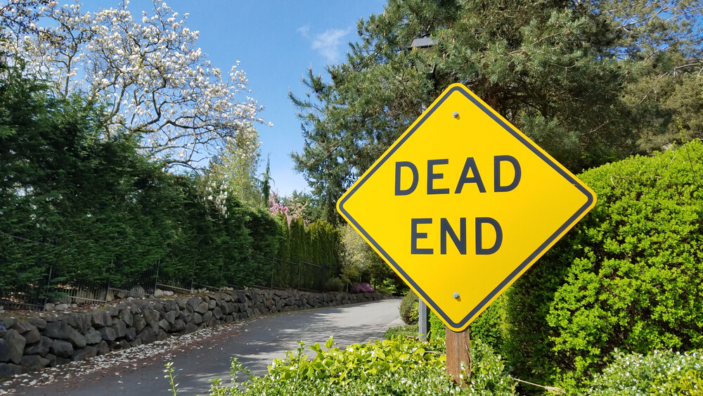 <p>(n) a dead end; a problem to which there is no solution</p>