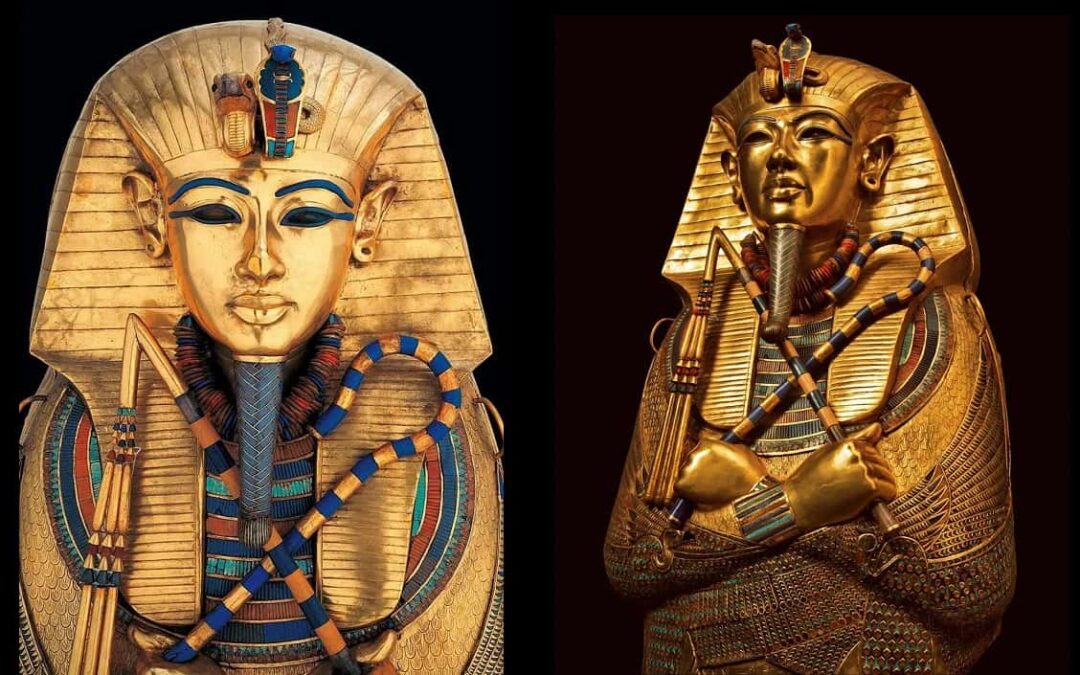 <p>King Tut’s innermost coffin</p>