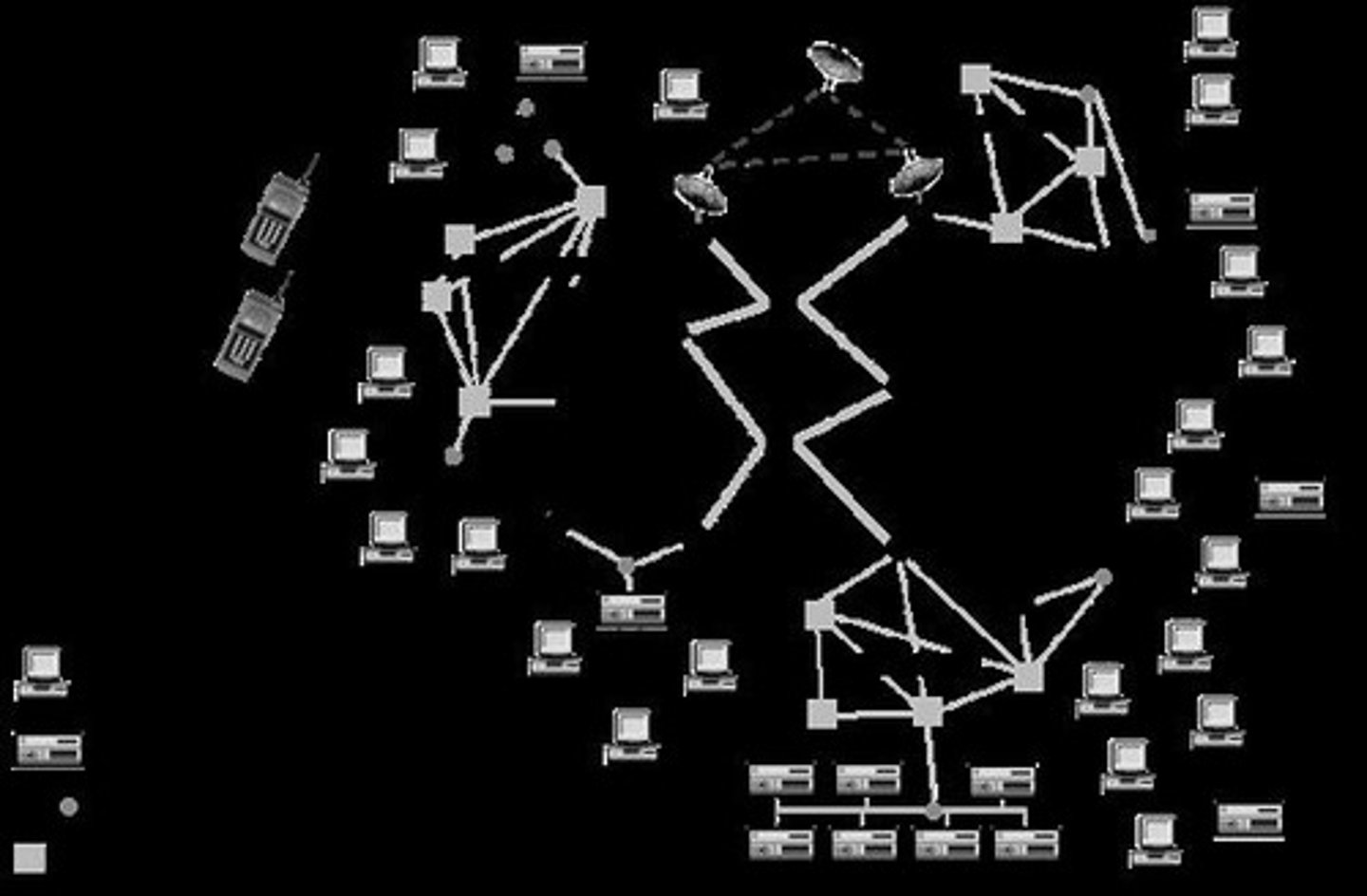 <p>A device becomes a part of a vast network when connected.</p>