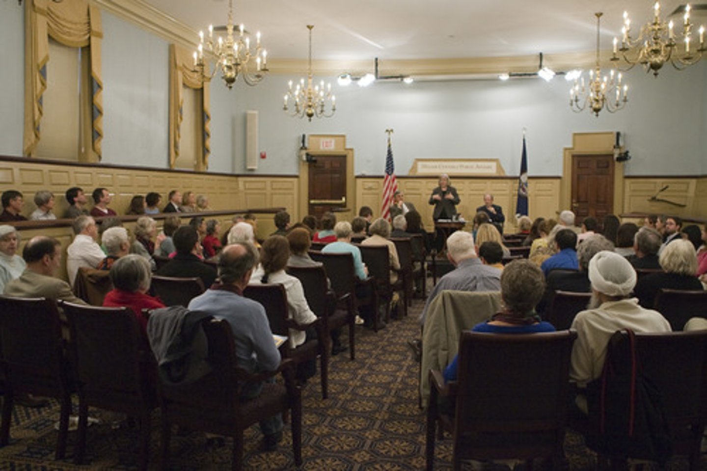 <p>An academic conference or seminar.</p>