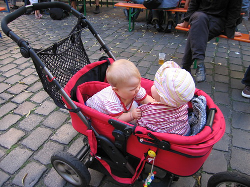 <p>baby carriage, stroller, pram</p>