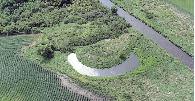 <p>What is this river feature known as?</p>