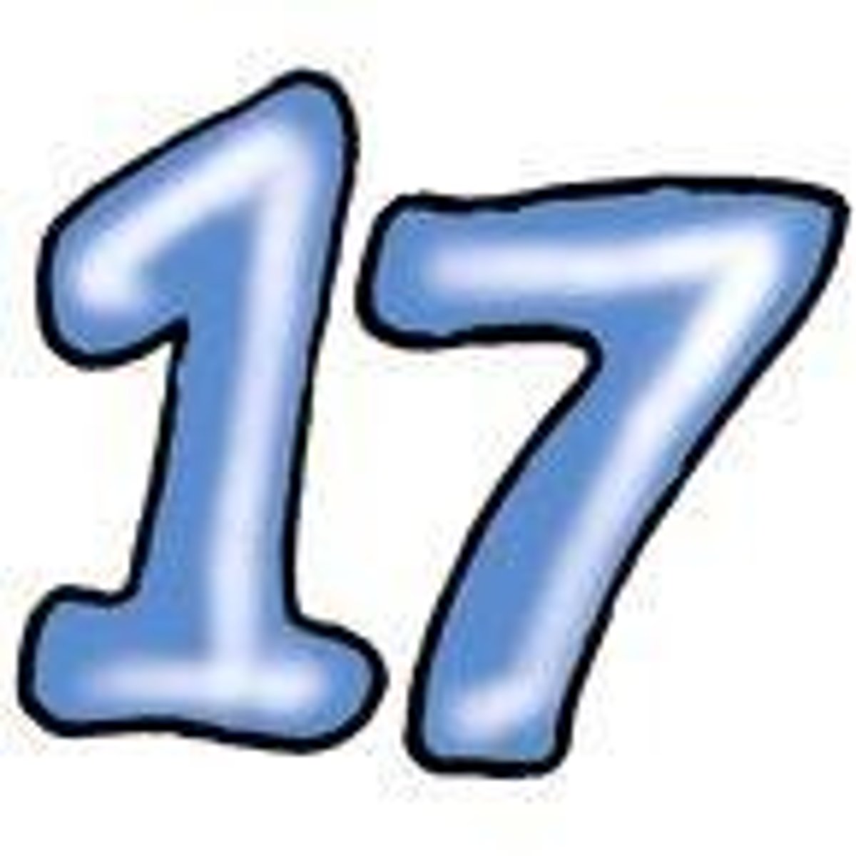 <p>17 (seventeen)</p>
