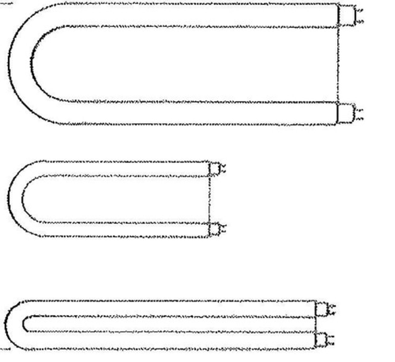 <p>U shaped fluorescent lamp used for square or rectangular luminaires</p>