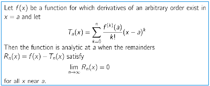 <p>Basically that the difference between the Taylor Result &amp; the actual result is marginal</p>