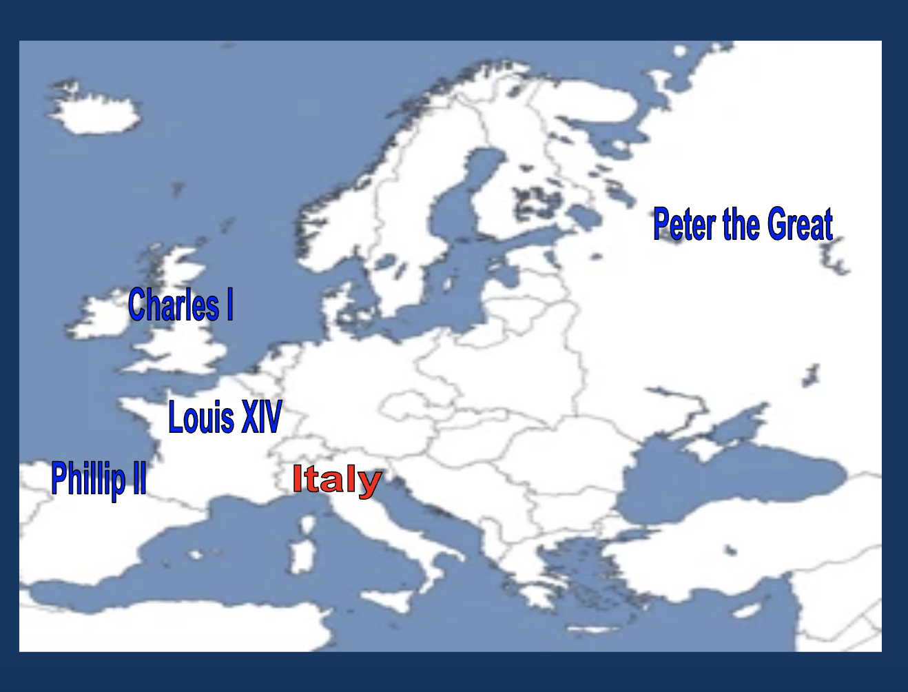 <p>Which country did Peter the Great rule?</p>