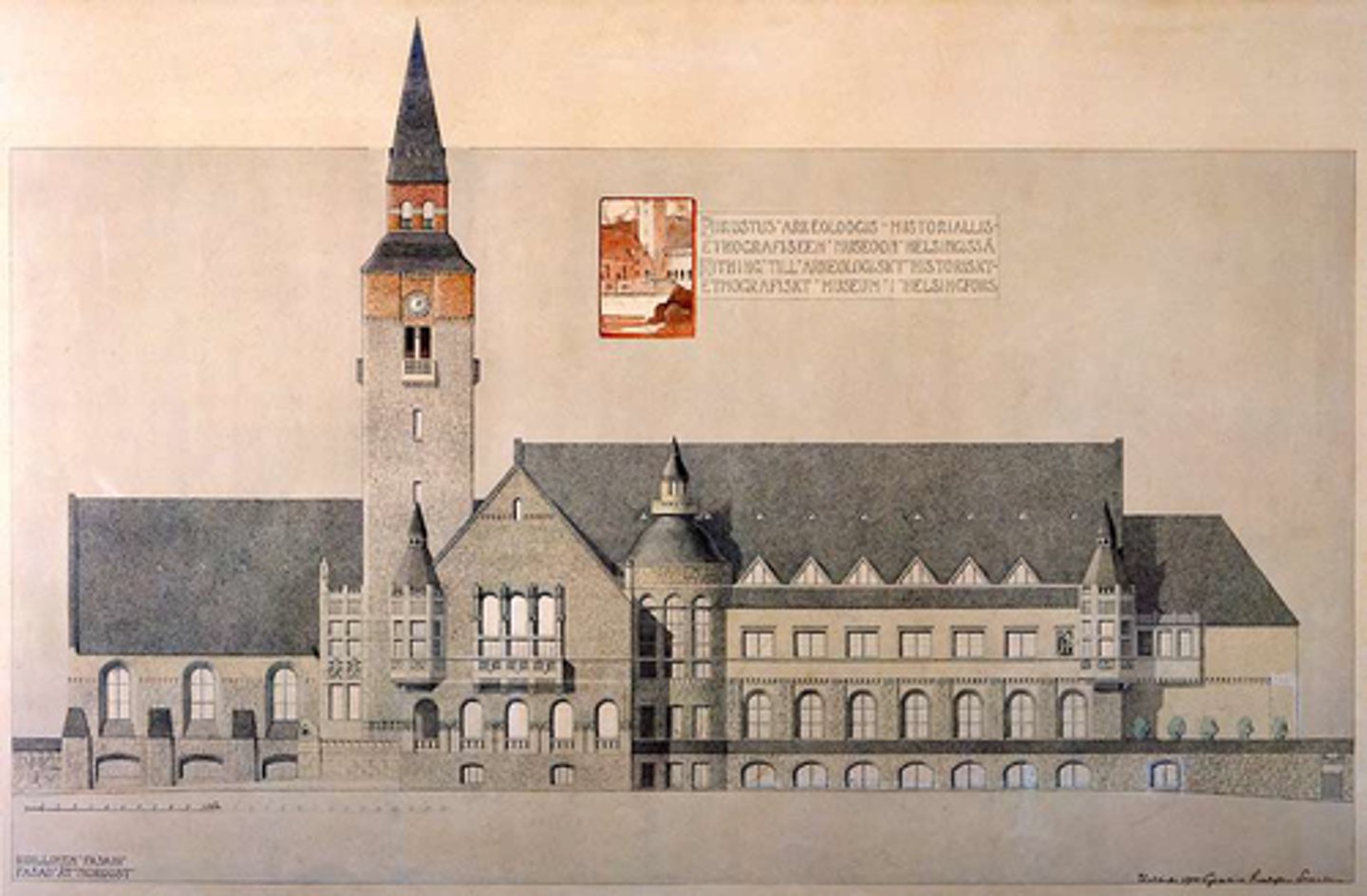 <p>in het Nationaal museum van Finland schuilt er nog iets anders dat vernieuwend is, wat is dit?</p>