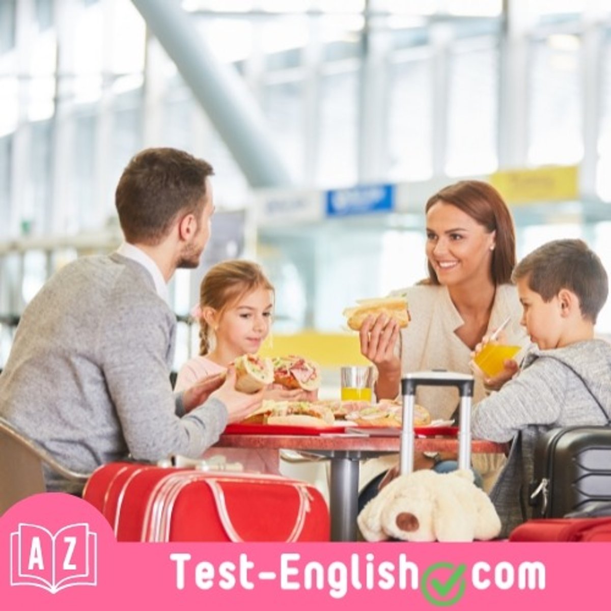 <p>After going through security, travelers relax in the comfortable seats of the _____, often enjoying snacks and duty-free shopping. (2 words)</p>