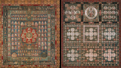 <p>Significance of the two world Mandalas</p>