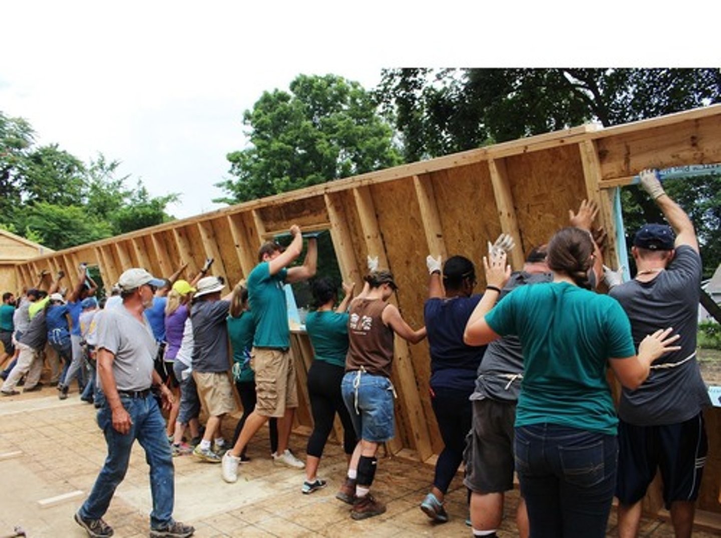 <p>building/restoring houses</p>