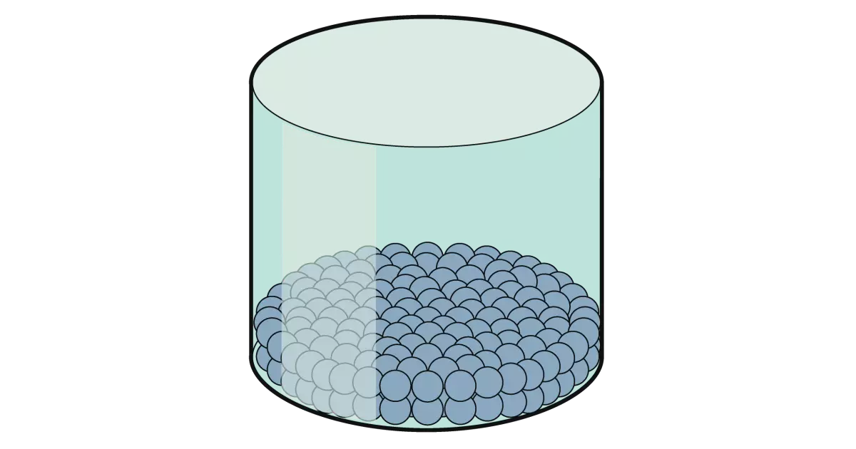 indefinite shape, definite volume, movement = molecules close but move/slide past each other - ability to flow.