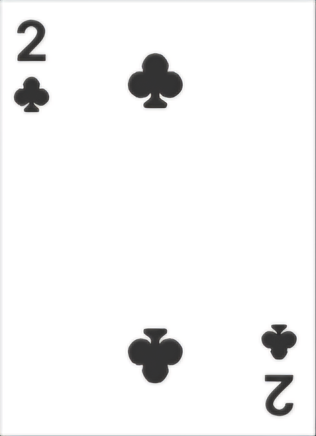 <p>2 of Clubs</p>