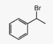 <p>alkyl halide where the halogen is 1 carbon away from a benzene ring</p>