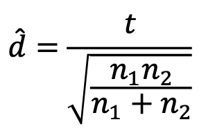 <p>Apply inference methods—Use hypothesis tests to make conclusions about population difference (2-sample t-test), considering both statistical and practical significance: Analyze the data - effect size interpretation</p>
