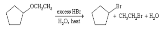 <p>what ether reaction is present? </p>