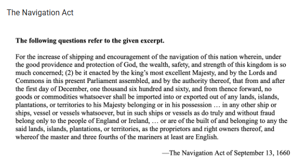 <p><span style="line-height: 1.5;"><span>Which of the following was most likely a causal factor in the development of the kind of legislation described in the excerpt?</span></span></p>