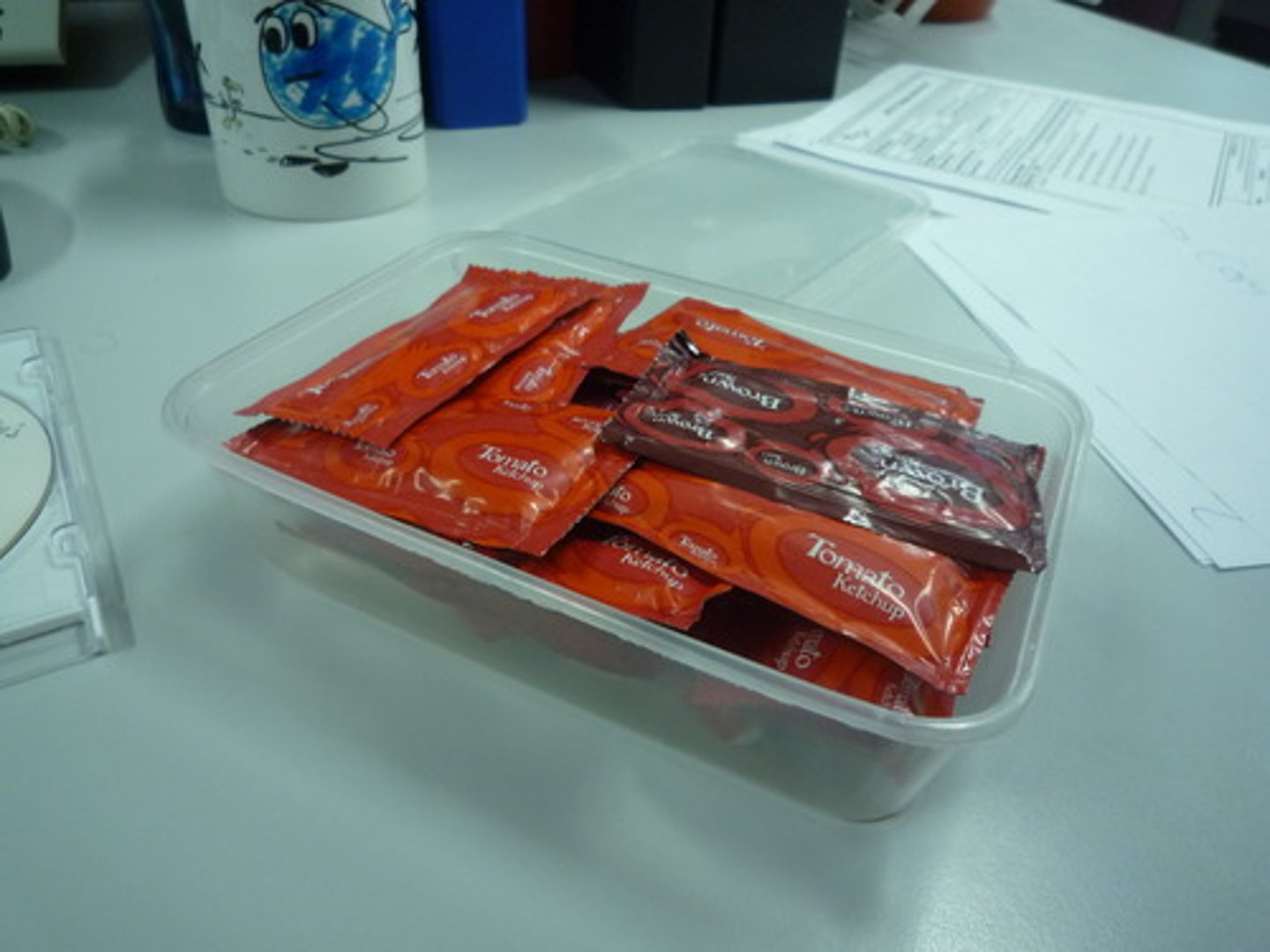 <p>a packet</p>
