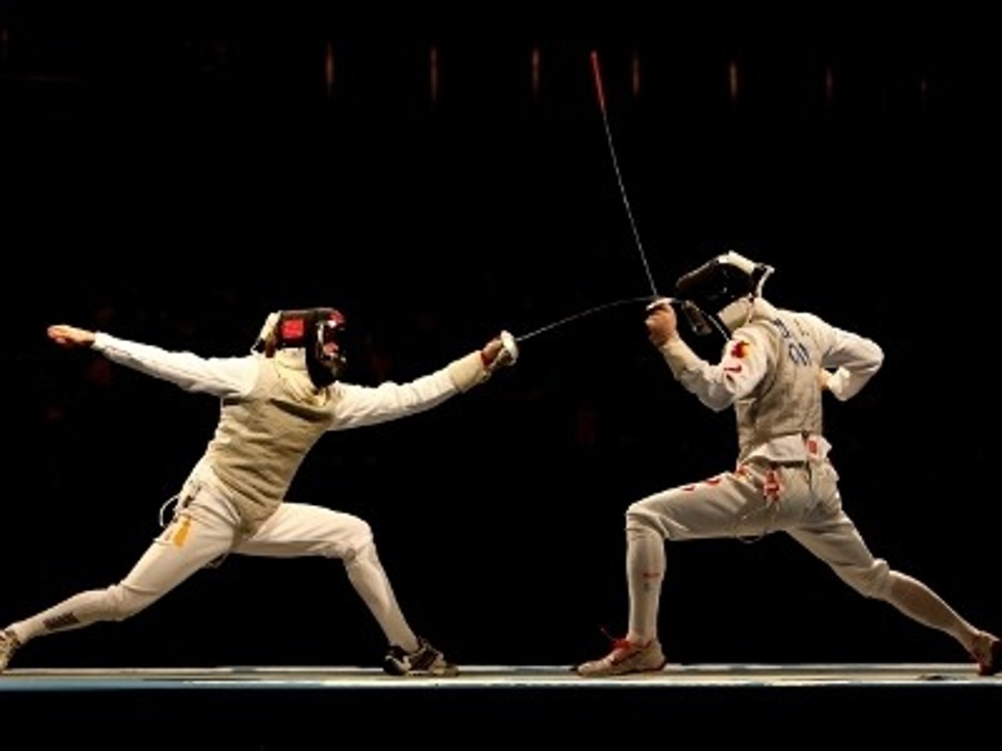 <p>to go fencing</p>