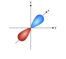 <p>Two ovals on the x-axis</p>