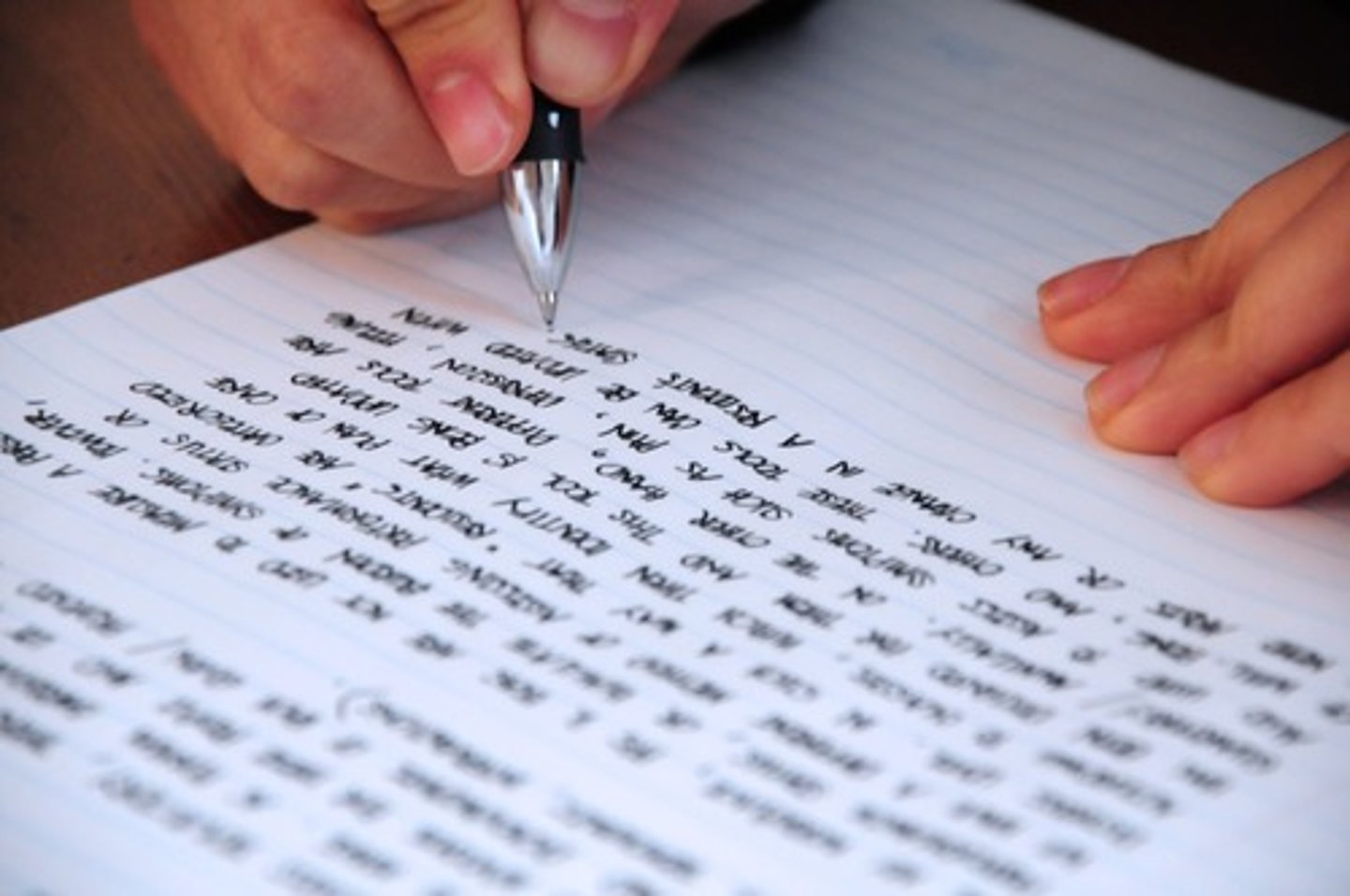 <p>كَاتِتٌ</p><p>a writer, writing</p>