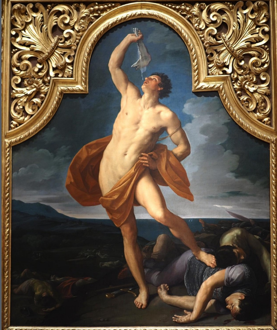 <p>Reni, Samson Victorious</p>