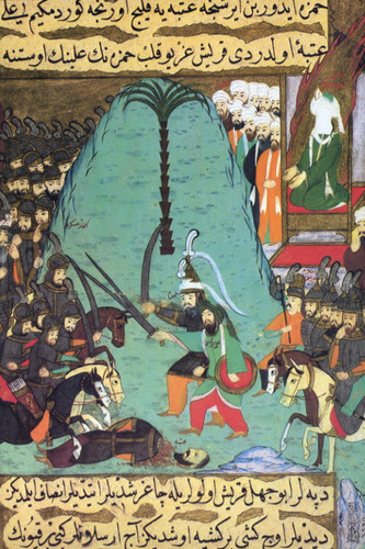 <p>Muhammad&apos;s attacks on caravans headed into and out of Mecca led the people of Mecca to send a force against him. The Battle of Badr‎, fought on March 13 AD 624 in present-day Saudi Arabia, was a key battle in the early days of Islam and a turning point in Muhammad&apos;s struggle with his opponents among the Quraysh in Mecca. The battle has been passed down in Islamic history as a decisive victory attributable to divine intervention. It is one of the few battles specifically mentioned in the Quran.</p>