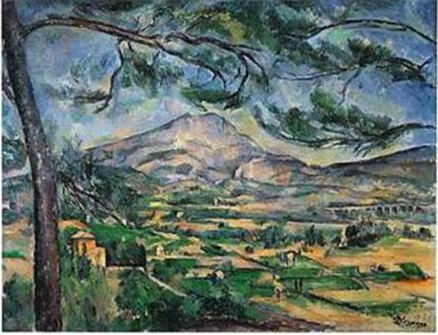 <p>Landscape</p><p>MULTI-PERSPECTIVE</p><p>Color passage (colors bleed into one another)</p><p>"Patchy" paint application</p>