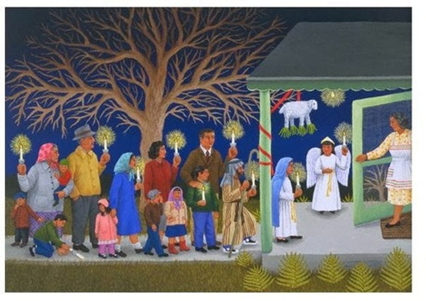 <p>a Christmas celebration</p>
