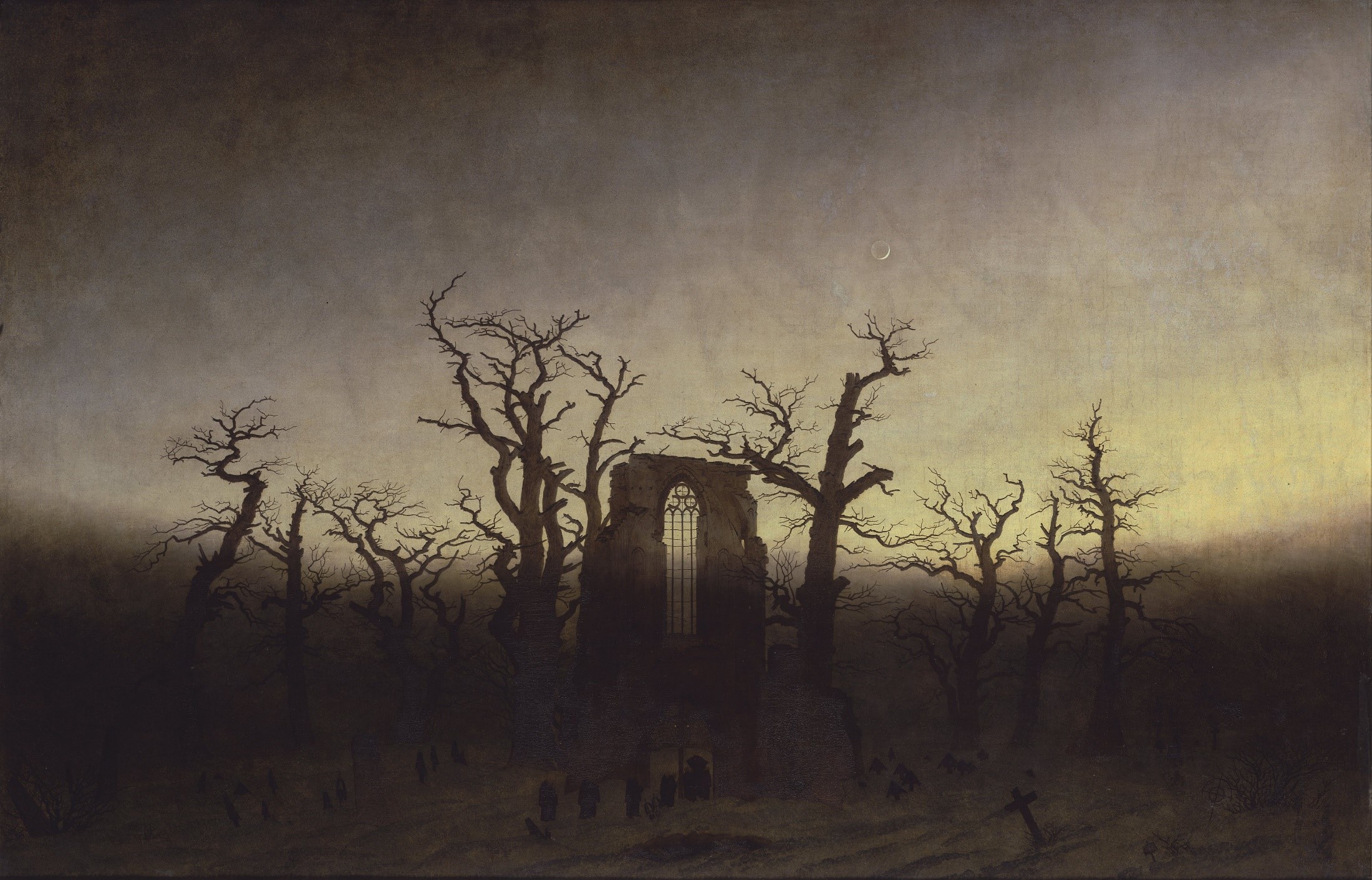<p>Abbey in the Oak Forest</p>