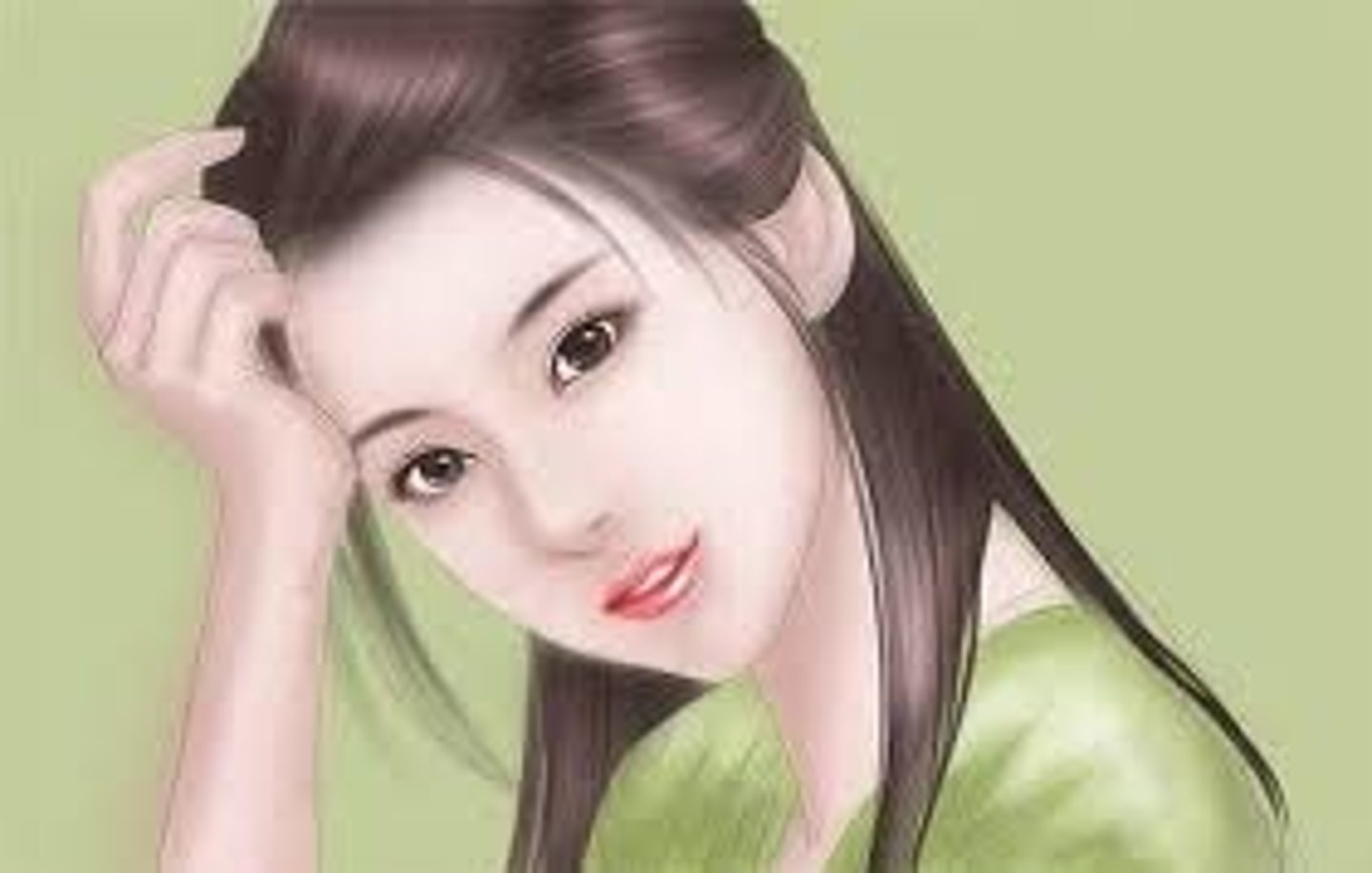 <p>méi qīng mù xiù <br>bright eyes and graceful eyebrows; delicate features</p>