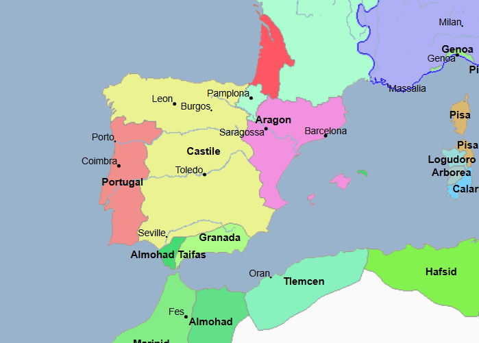 <ul><li><p>King of Castile and Leon</p><ul><li><p>He united the two kingdoms</p></li></ul></li><li><p>He took Cordoba</p></li><li><p>He took Seville after a two-year siege, seizing the opportunity after Seville expelled its Tunisian overlord Abu Zakariya Yahya </p><ul><li><p>Most of the Muslim inhabitants there fled to Granada afterwards </p></li></ul></li></ul><p></p>