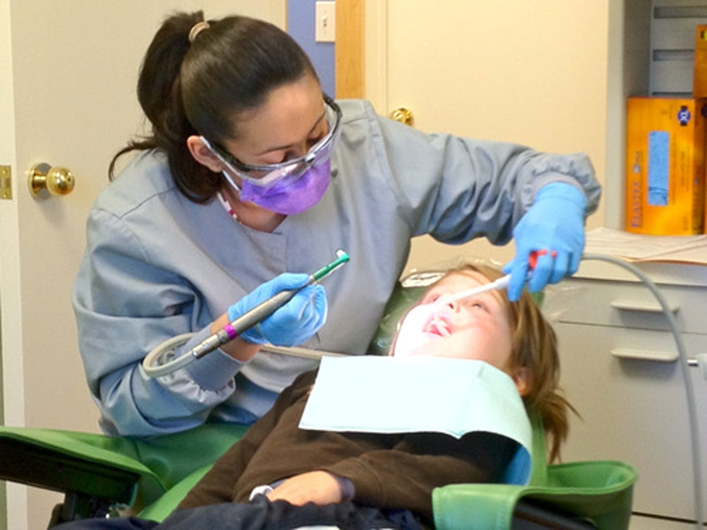 <p>a dentist</p>