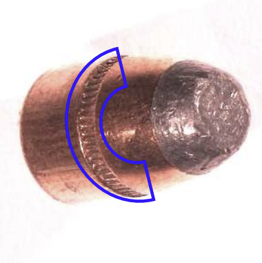 <p>A bullet designed with the soft lead core exposed at the nose.</p><p>Allows for the expansion of the bullet on impact</p>
