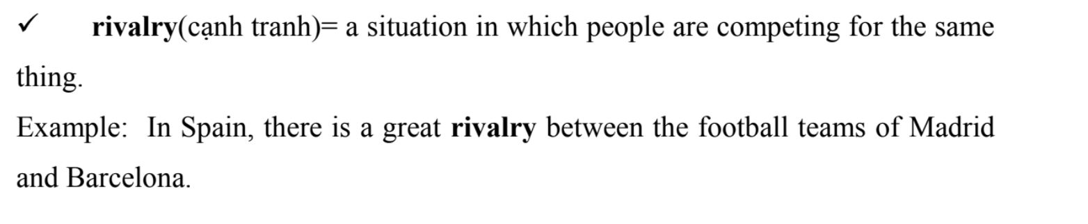 <p>~ competition</p>