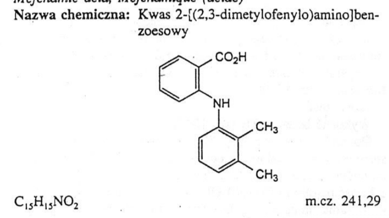 <p>alkalimetrycznie w roztworze etanolowym (dodać etanolu i zobojętnić NaOH, czerwień fenolowa i miareczkować NaOH) i spektrofotometrycznie</p>