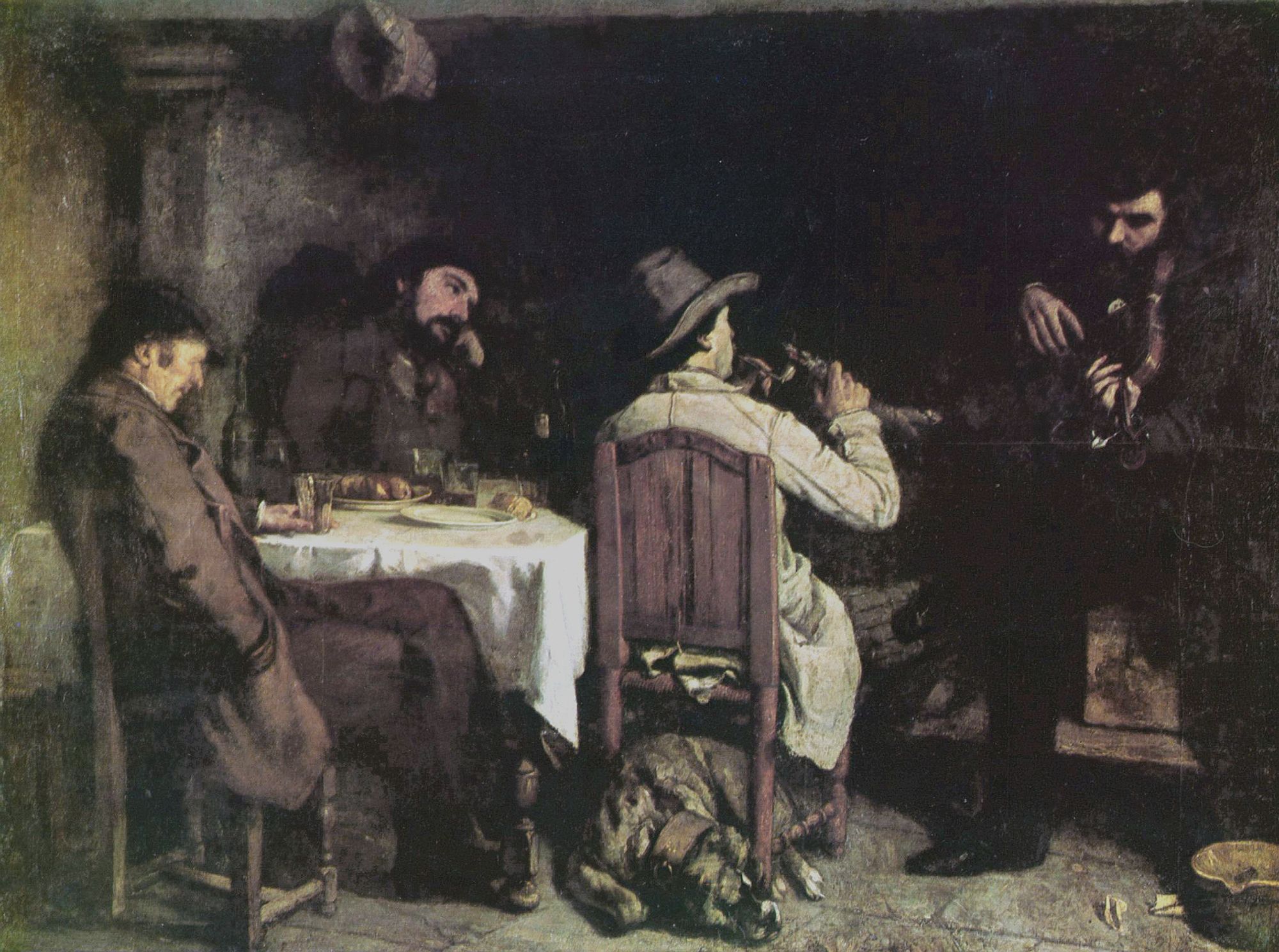 <p><em>L’après dinée à Ornans</em></p>